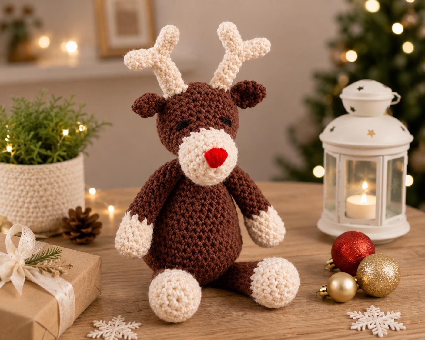 REINDEER CROCHET PATTERN pdf guide