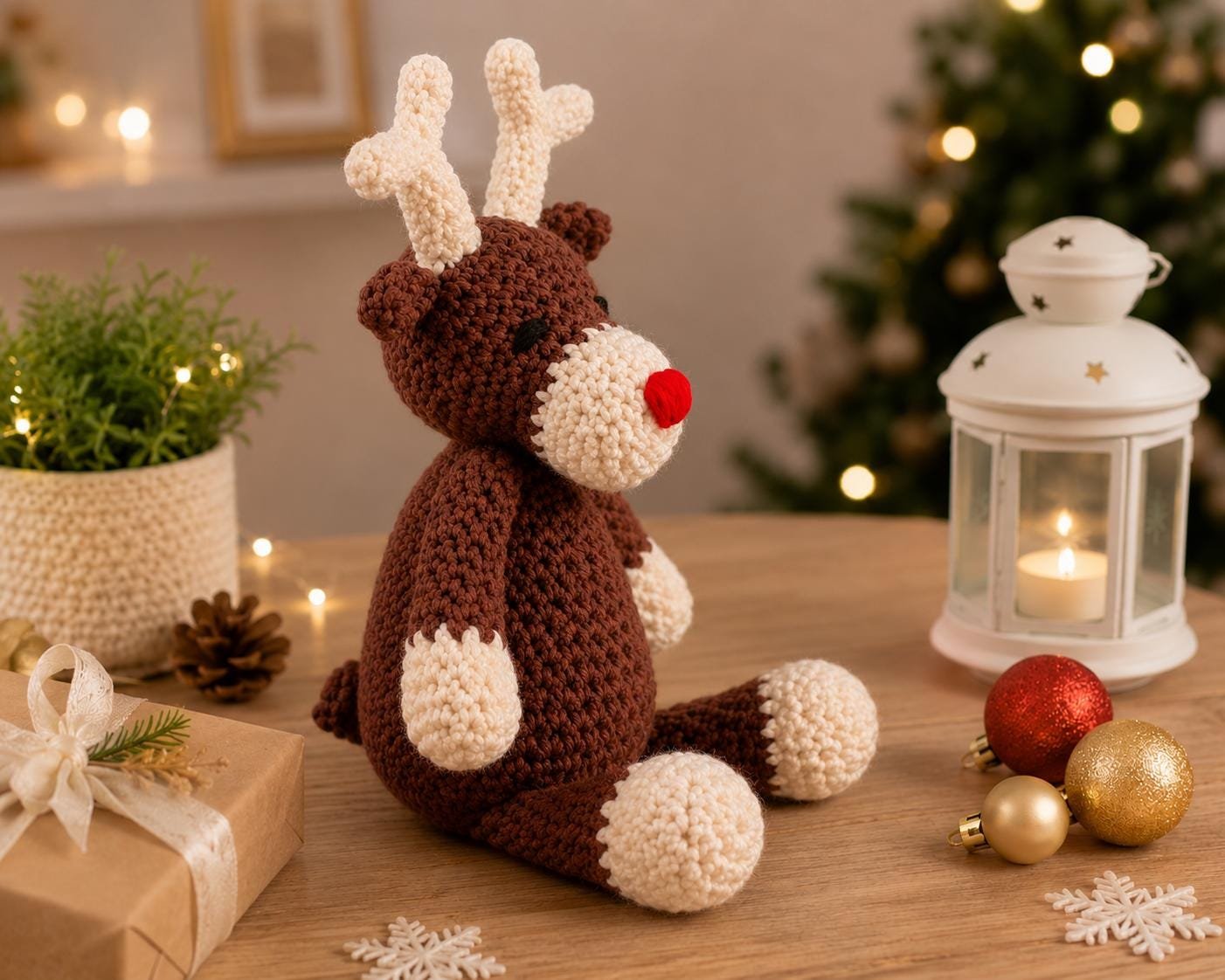 REINDEER CROCHET PATTERN pdf guide