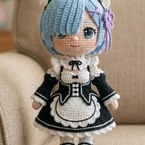Rem crochet doll pdf guide