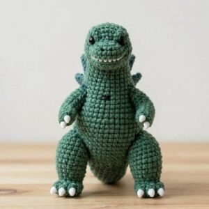 Spike the Friendly Stego-Dino: A Realistic Amigurumi Crochet Pattern PDF Guide