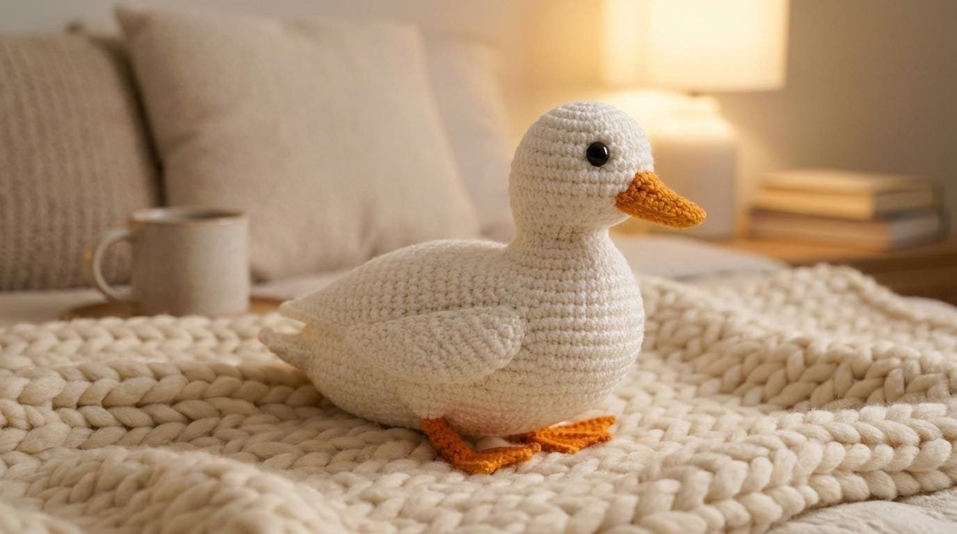 The Amigurumi Duckling crochet pdf guide