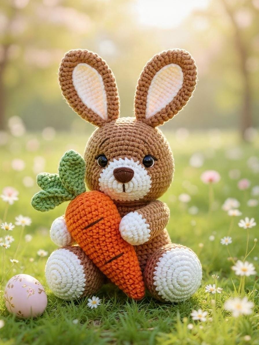 The Amigurumi Easter Bunny | Beginner Friendly PDF Guide