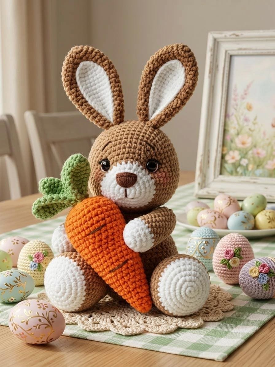 The Amigurumi Easter Bunny | Beginner Friendly PDF Guide