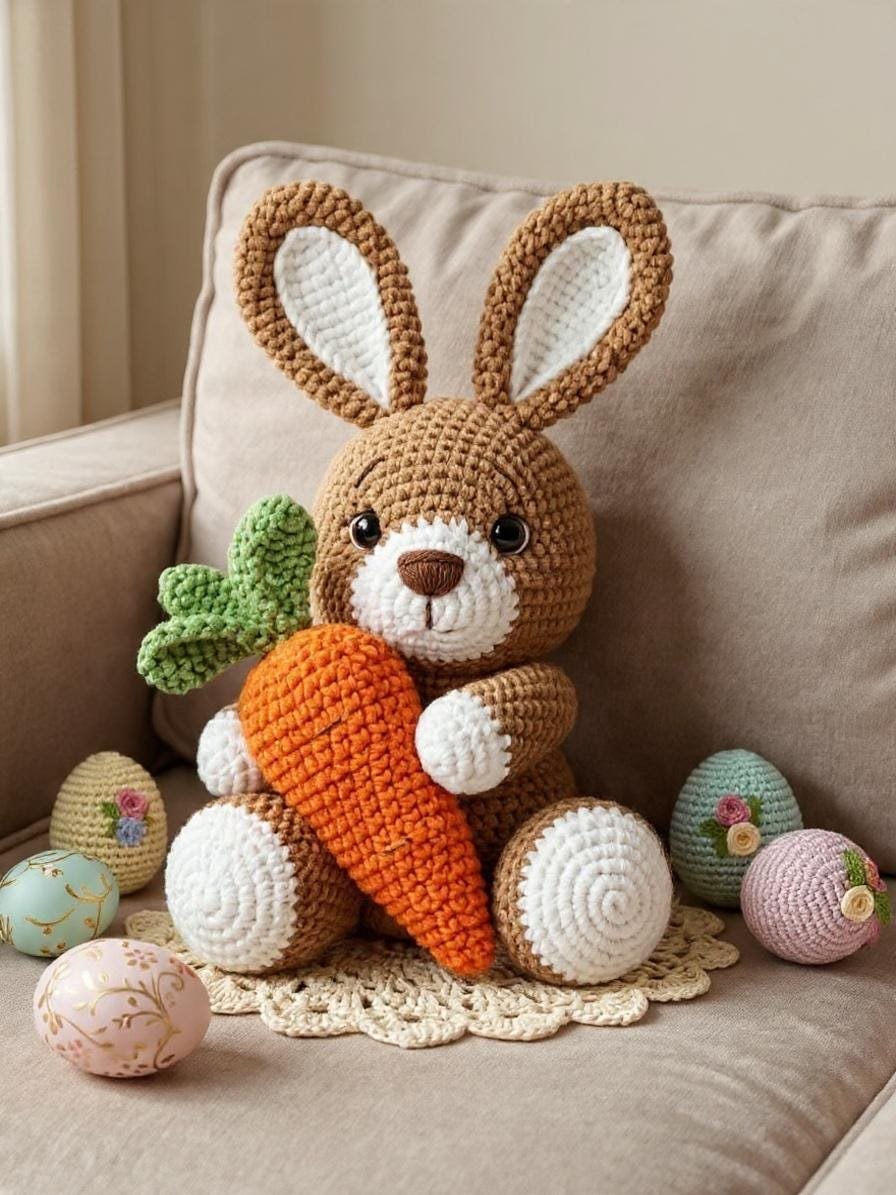 The Amigurumi Easter Bunny | Beginner Friendly PDF Guide