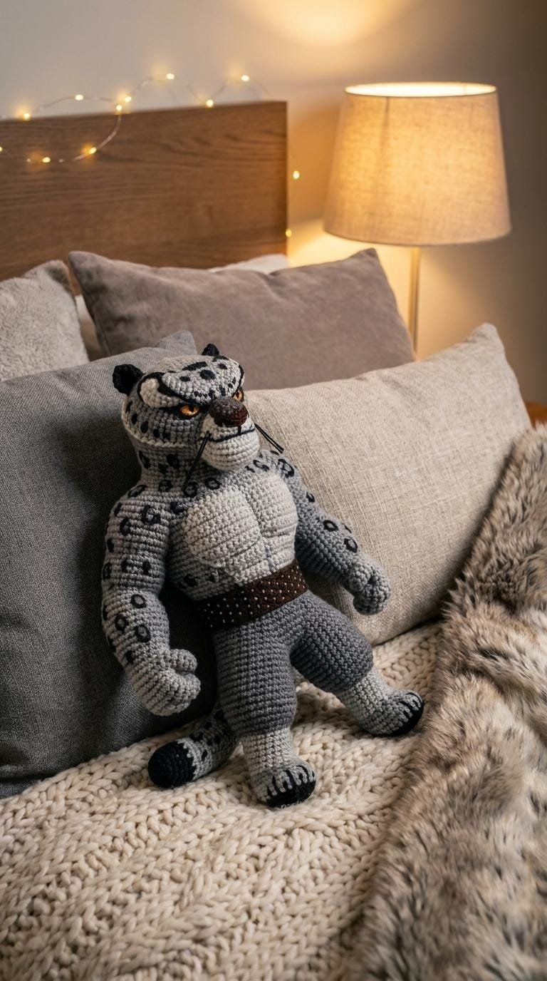 The Amigurumi Tai Lung Warrior PDF GUIDE