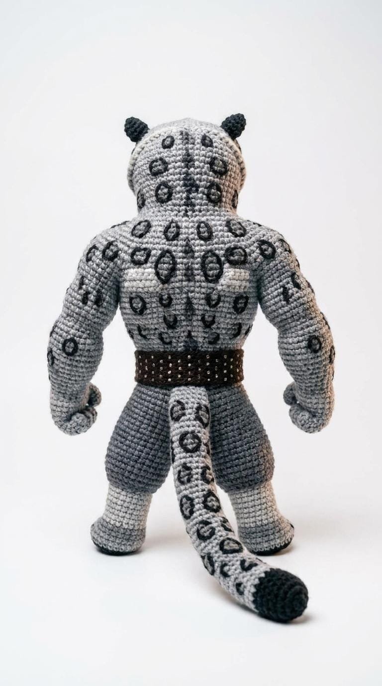 The Amigurumi Tai Lung Warrior PDF GUIDE