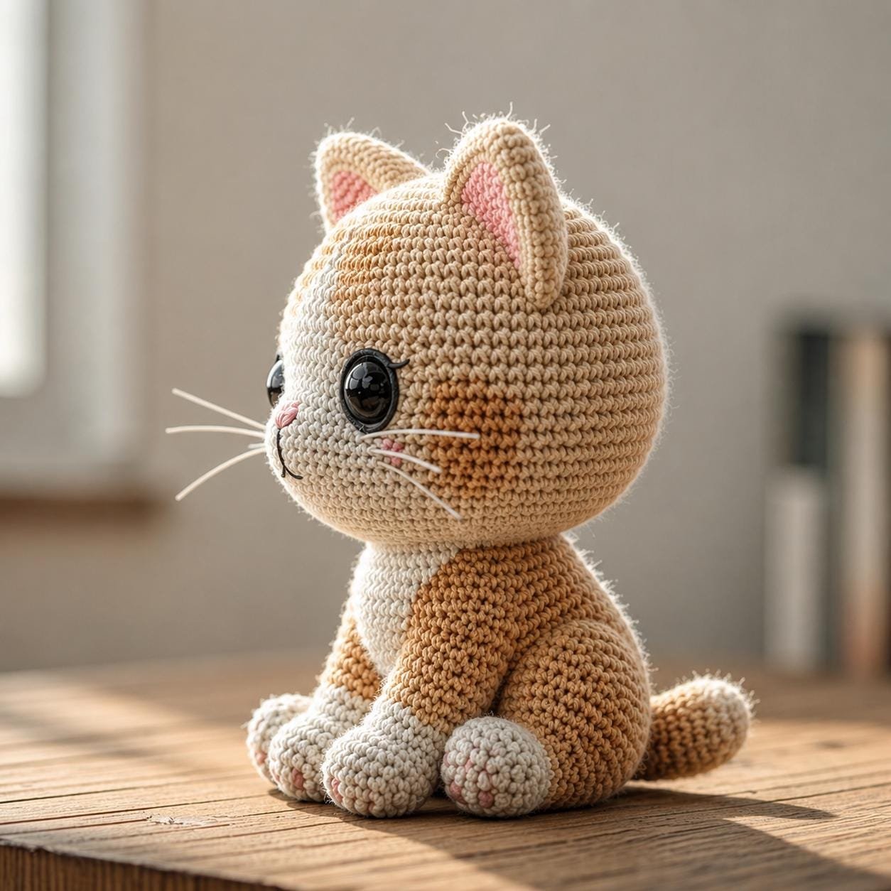The Cozy Cinnamon Cat Amigurumi PDF Guide