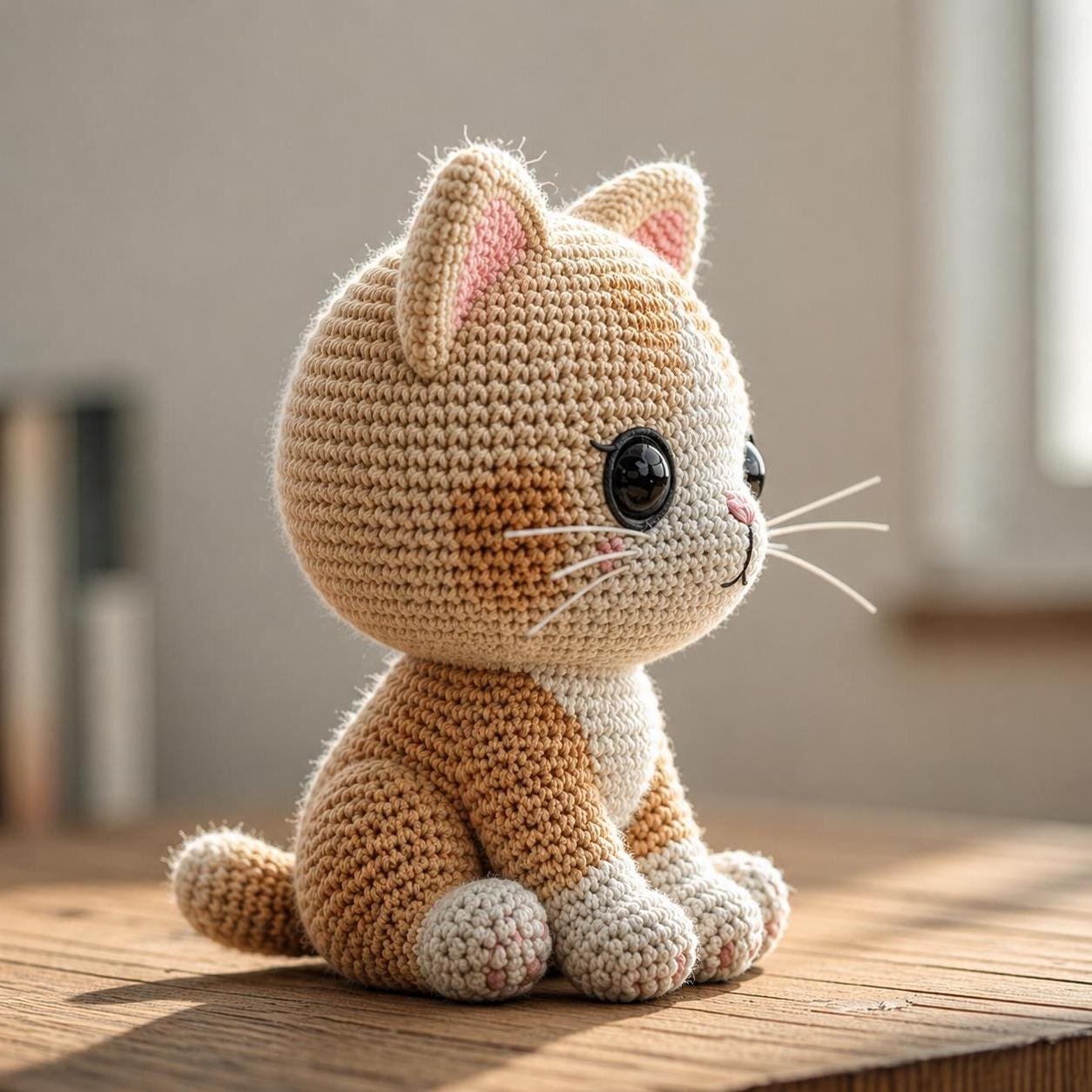 The Cozy Cinnamon Cat Amigurumi PDF Guide