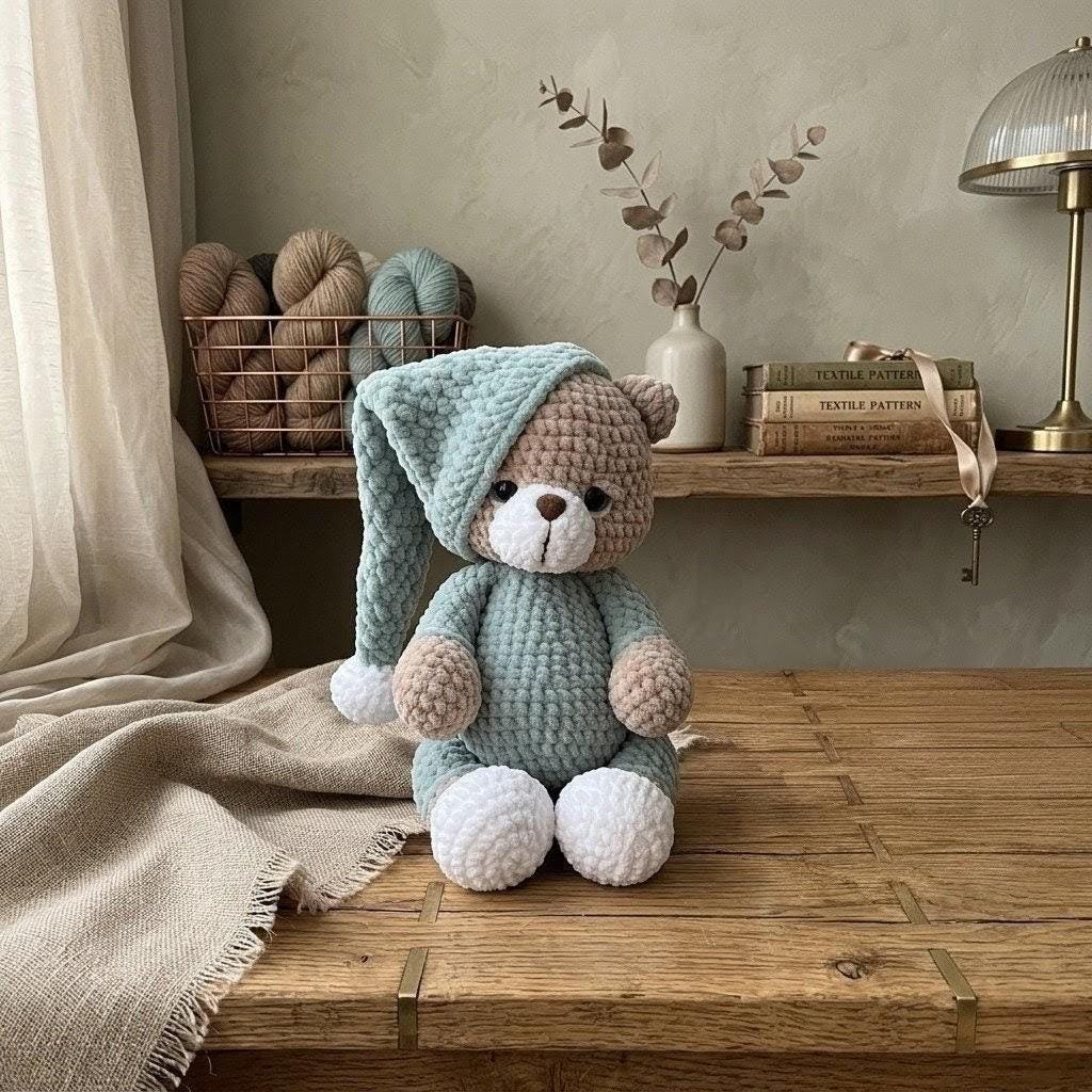 The Cozy Cub: A Beginner Amigurumi Bear Crochet Guide