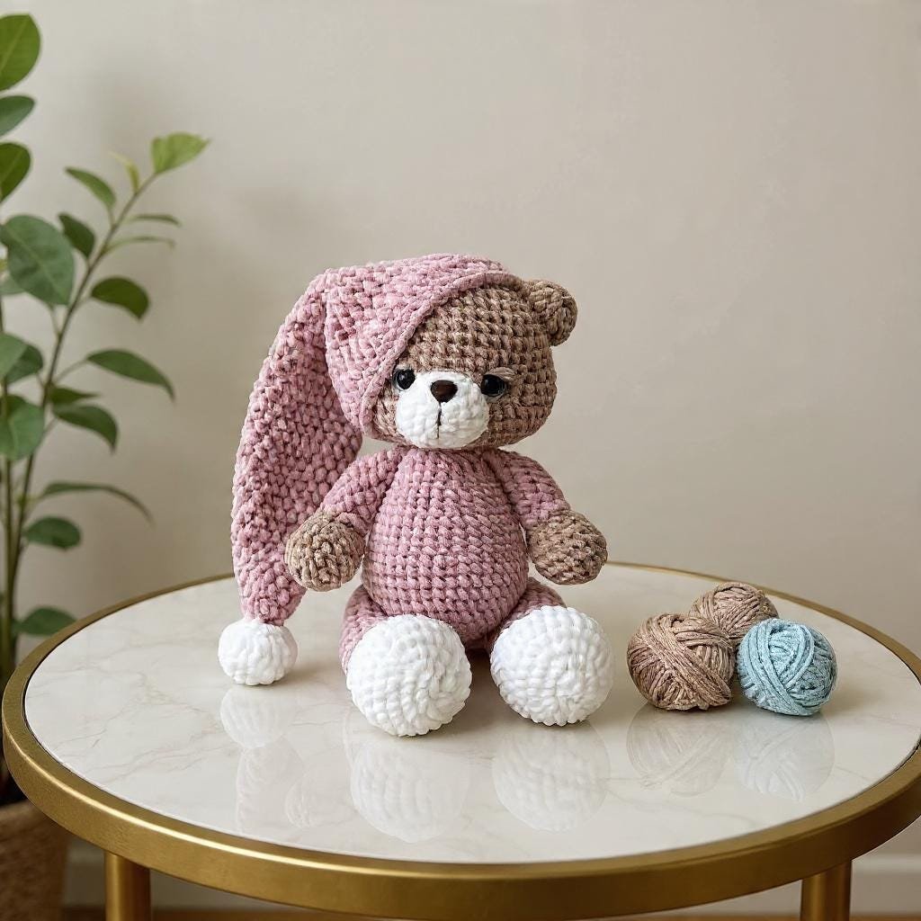 The Cozy Cub: A Beginner Amigurumi Bear Crochet Guide