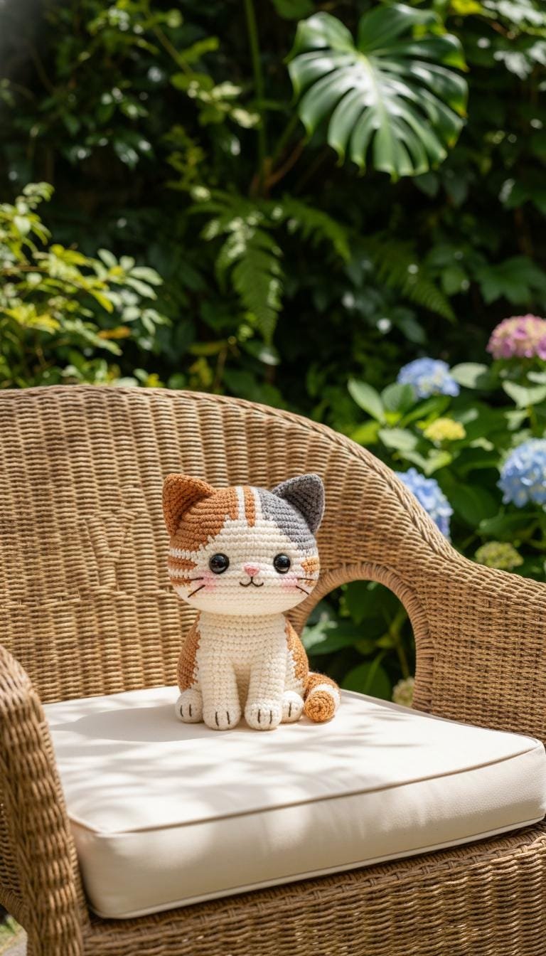 The Cozy Window Calico Cat