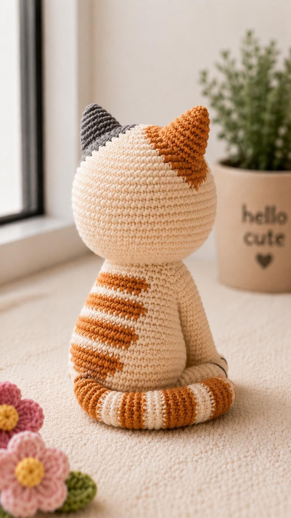 The Cozy Window Calico Cat