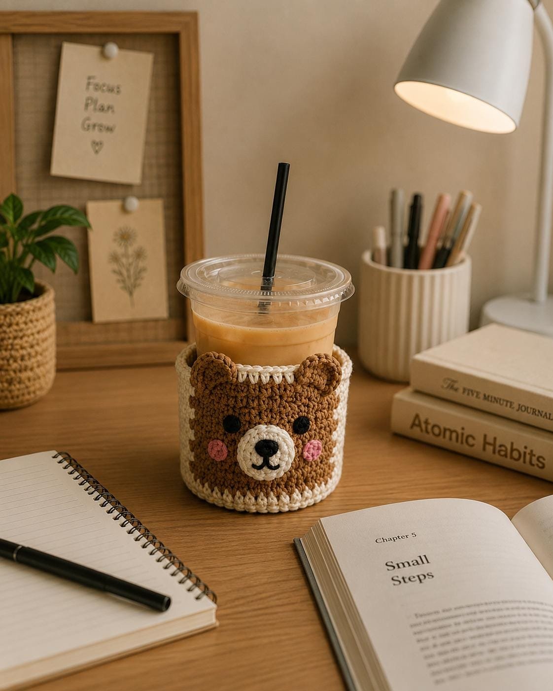 The Crocheted Animal Cup Cozy pdf guide