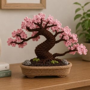 The Crocheted Cherry Blossom Bonsai pdf guide