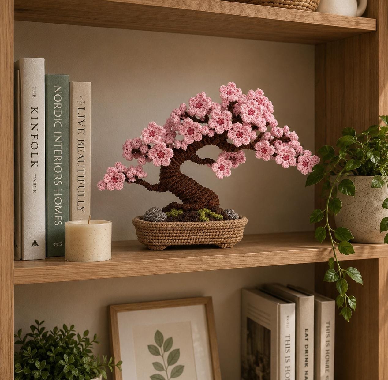 The Crocheted Cherry Blossom Bonsai pdf guide