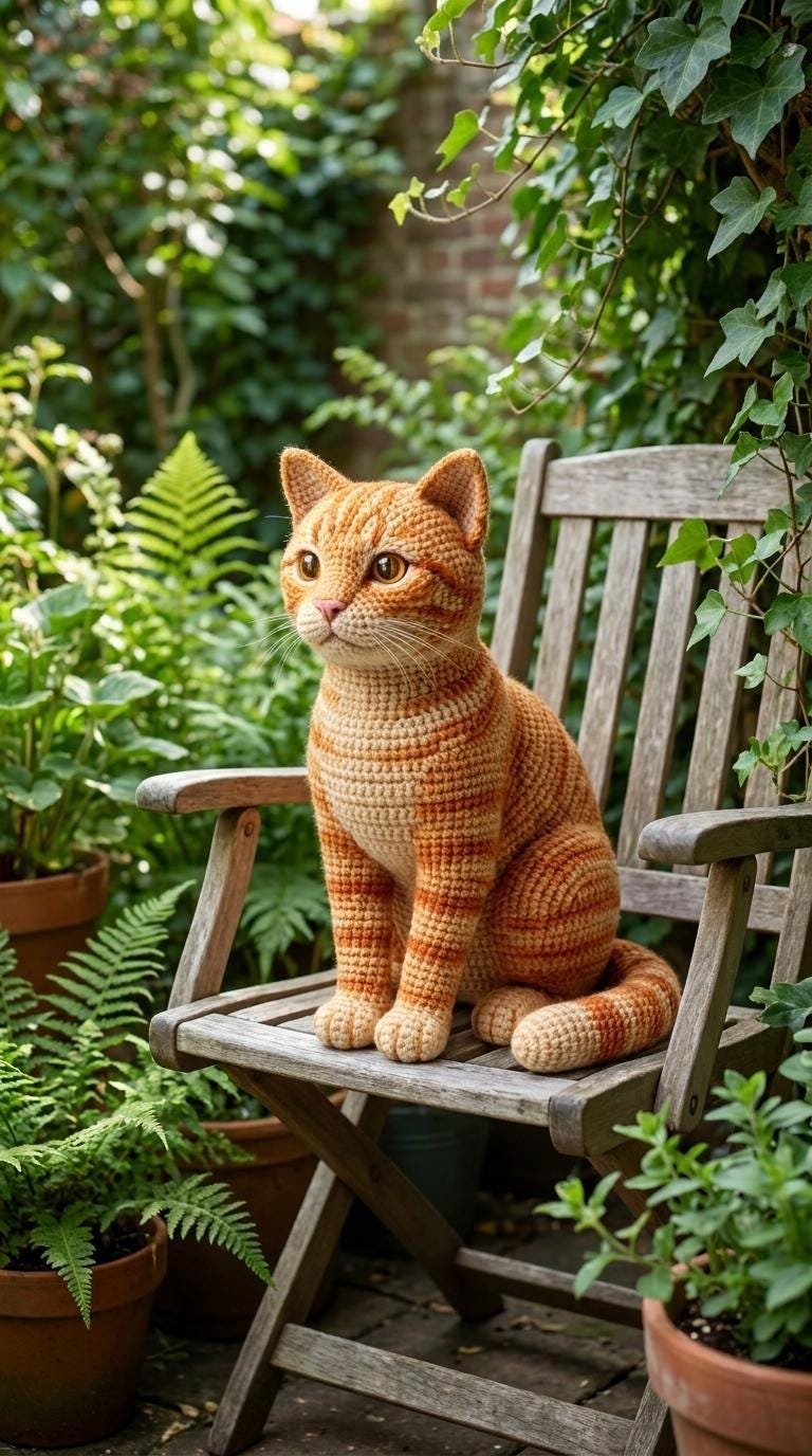 The Crocheted Ginger Tabby PDF GUIDE