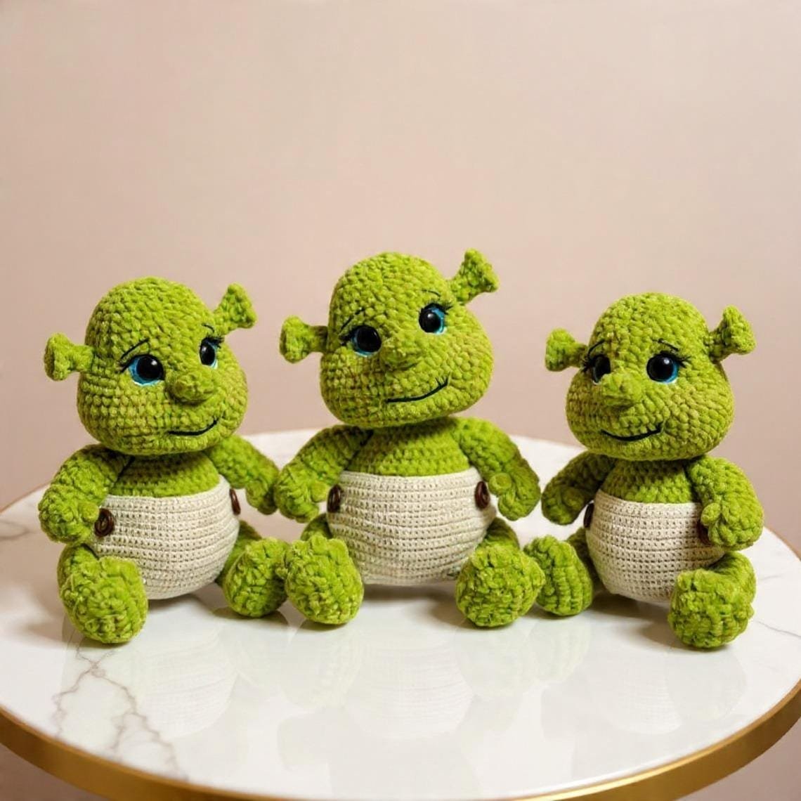 The Friendly Ogre Amigurumi Stuffed Toy| Beginner Friendly Guide