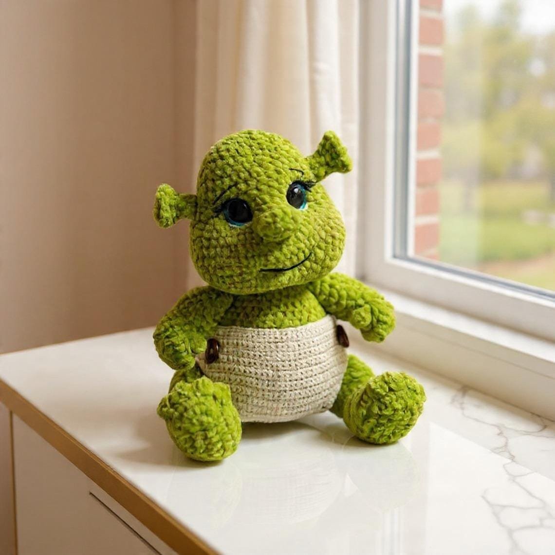 The Friendly Ogre Amigurumi Stuffed Toy| Beginner Friendly Guide