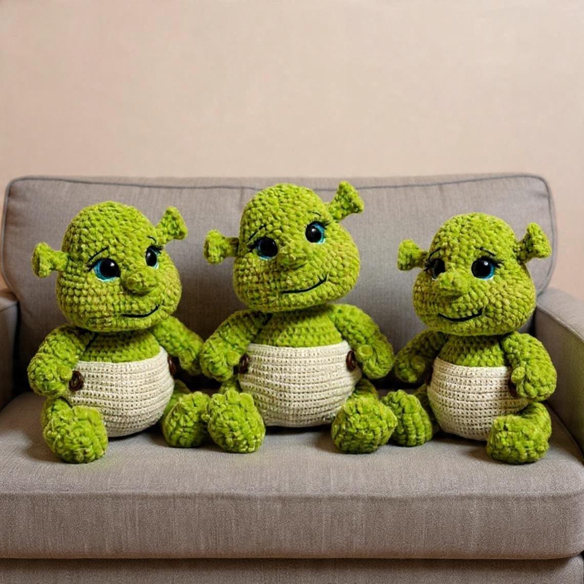 The Friendly Ogre Amigurumi Stuffed Toy| Beginner Friendly Guide