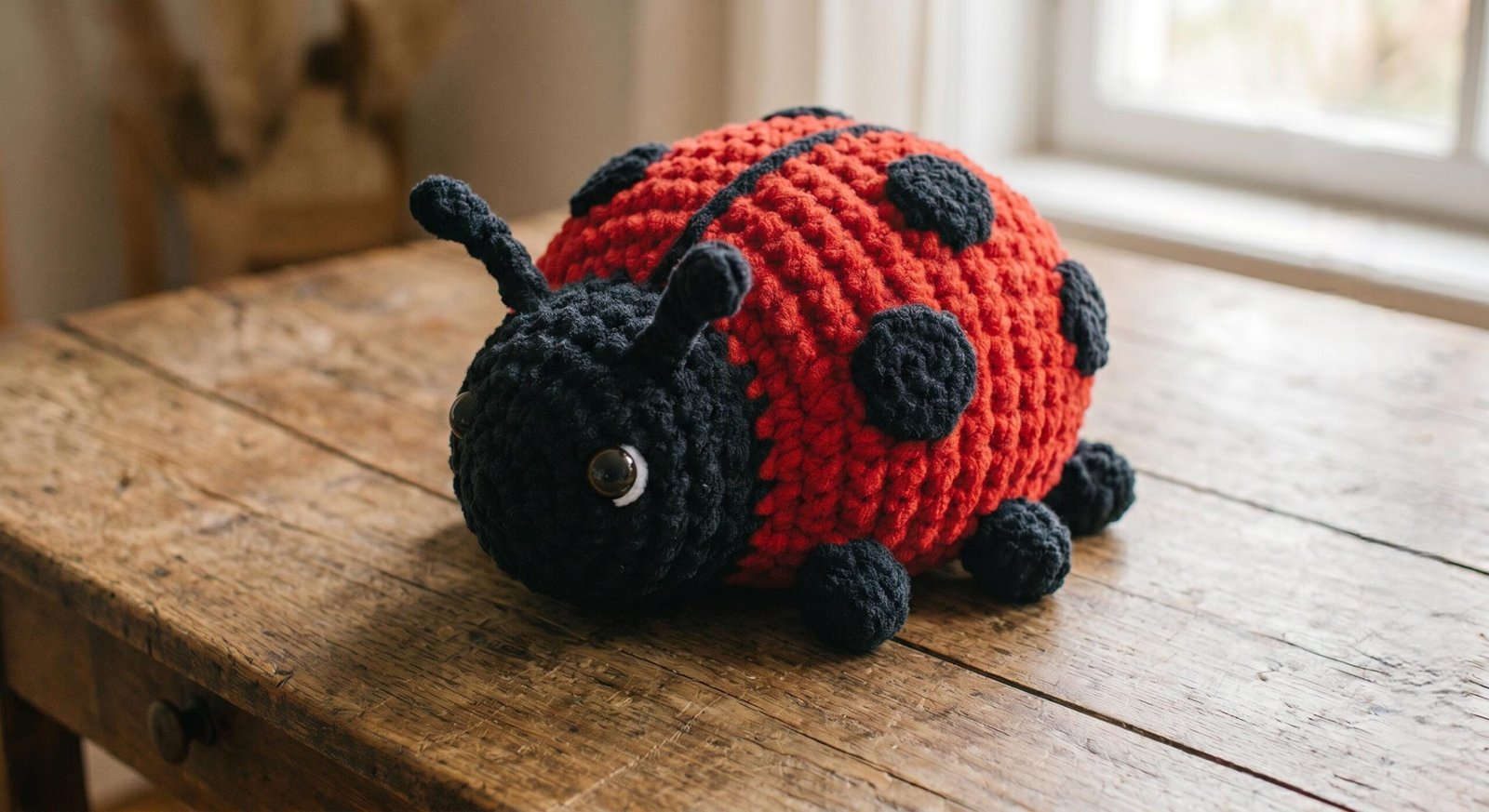 The Garden Guardian: Classic Ladybug Amigurumi Pattern PDF Guide