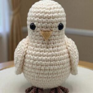 The Ivory Amigurumi Fledgling Crochet | Baby Chick Pattern | Beginner Friendly Guide PDF
