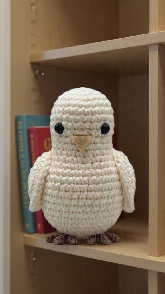 The Ivory Amigurumi Fledgling Crochet | Baby Chick Pattern | Beginner Friendly Guide PDF