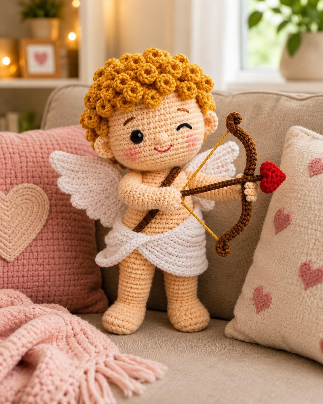 The Winking Crochet Cupid PDF GUIDE