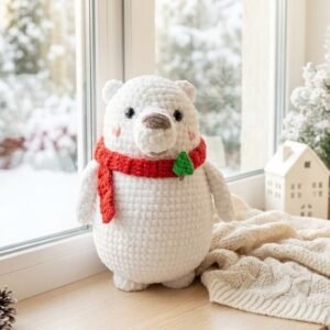 Winter_Polar_Bear crochet pdf guide