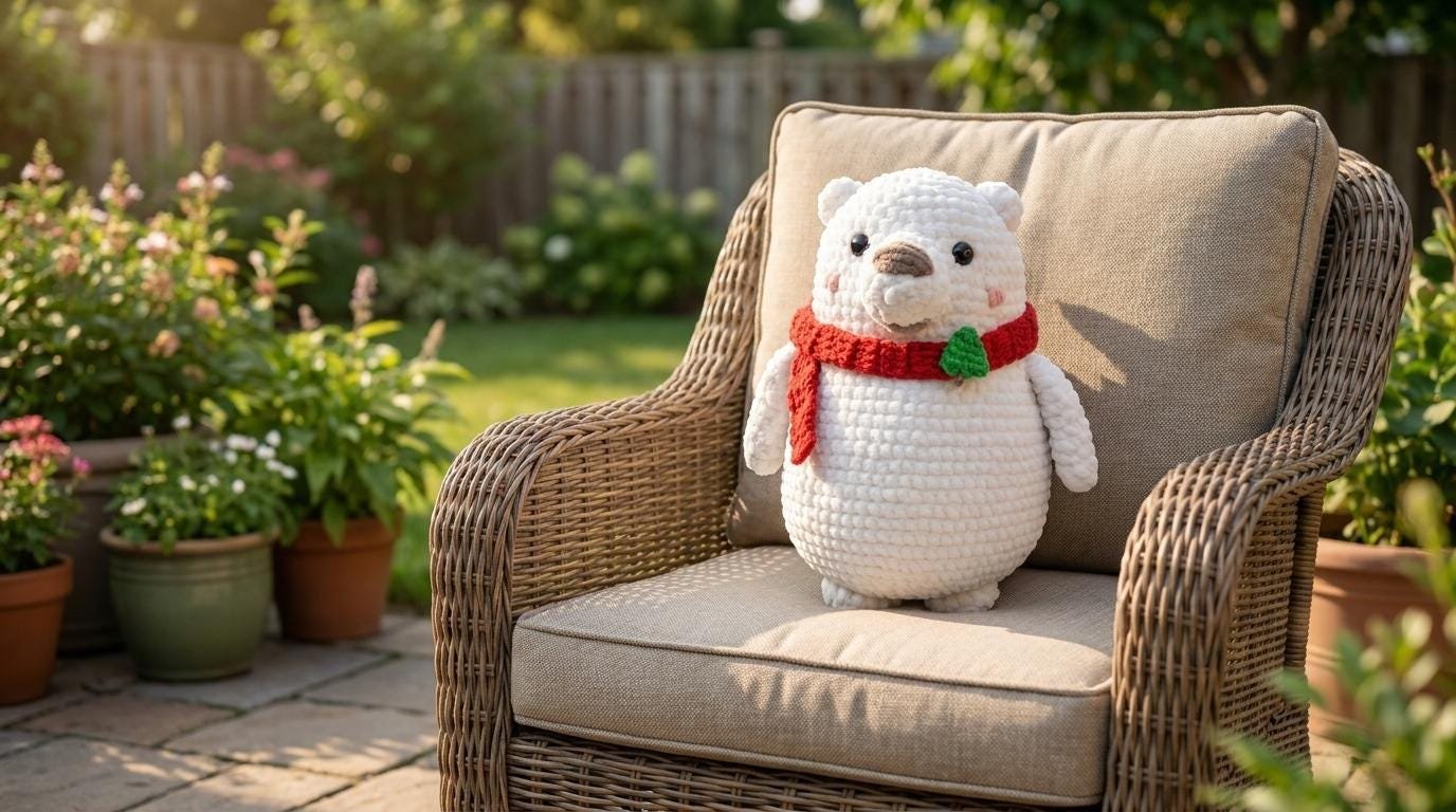 Winter_Polar_Bear crochet pdf guide